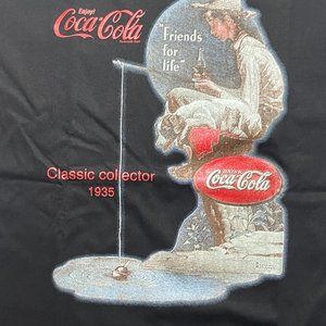 Short Sleeve T-Shirt "Fishing", Black or Dark Navy, Unisex, Adult/Kid, Small 17"